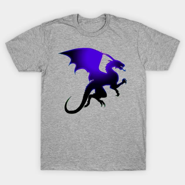 Blue Dragon T-Shirt by AlondraHanley